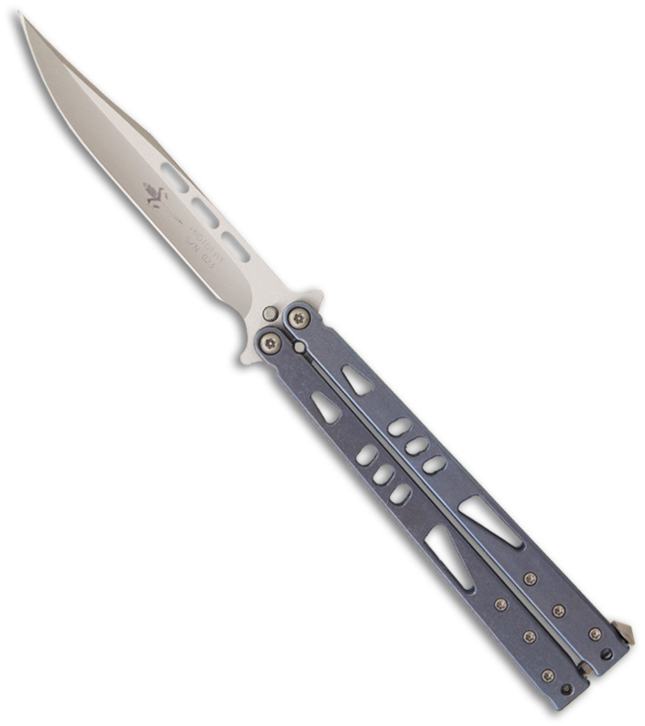 Microtech Tacyhon II Custom Hand-ground Prototype at BladeHQ.com